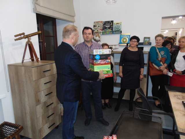 Turniej gra planszowa Brzdęk biblioteka Żyrardów